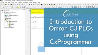 An Introduction to Omron CJ PLCs using CxProgrammer [upl. by Ib]