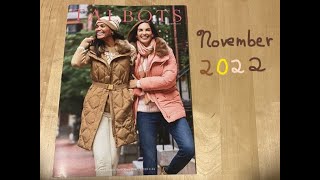 TALBOTS CATALOG FLIP THROUGH  WOMANS CLOTHING amp ACCESORIES  NOVEMBER 2022 [upl. by Enytsirk945]