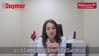 Kulak Çınlaması Şikayeti  Alternatif Öneriler Duymer İşitme [upl. by Ennael]