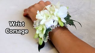 How To Make A Wrist Corsage [upl. by Parthinia]