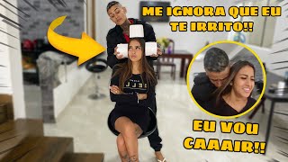 IGNORANDO MEU NAMORADO Ele surtou 🤣 [upl. by Andrus878]