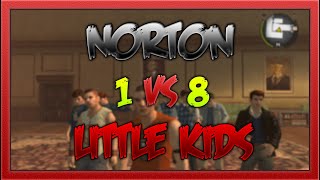 BULLY DUELO  Norton Williams Boss Health VS Little Kids [upl. by Ydner]