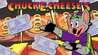 WINNING ALL OF THE TICKETS AT CHUCK E CHEESES [upl. by Repmek312]