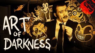 ART OF DARKNESS  Animated Bendy and the Ink Machine Song [upl. by Hardi]