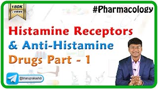 Pharmacology of Histamine  Histamine receptors and Antihistamine Drugs  Part 1 [upl. by Milli41]