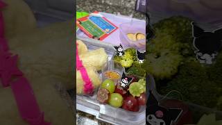 IDEAS DE LONCHES PARA NIÑOS ESCOLARES FÁCILES Y DELICIOSAS shorts kuromi toystory lunchbox [upl. by Meekyh]