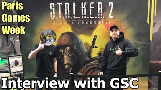 STALKER 2 Heart of Chornobyl  Interview with GSC Game World at Paris Games Week 2023 [upl. by Oelak]