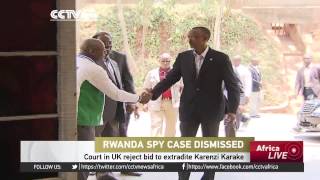 UK court drops Rwanda spy chief Karenzi Karake case [upl. by Rolyab803]