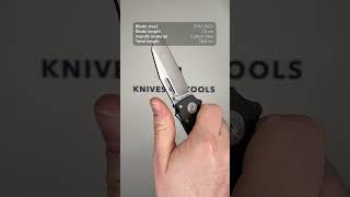 Demko Knives AD20 5 Shark Lock CPM 20CV Shark Foot AD205 20CV CARBON SF Carbon Fiber pocket knife [upl. by Schellens]