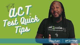 ACT® Test Quick Tips [upl. by Arammahs]