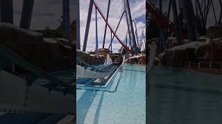 Shambala Watersplash rollercoaster ride [upl. by Arun]