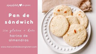 Pan keto de harina de almendras perfecto para sandwich [upl. by Ilera186]