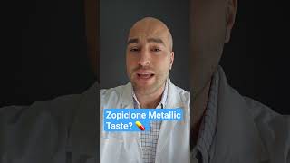 Metallic taste from Zopiclone [upl. by Mikeb]