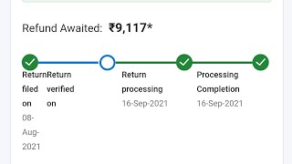 ITR Return processed but refund awaited AY 2122 Income tax Refund not credited in bank account [upl. by Krysta433]