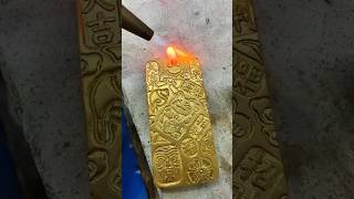 GoldSmith23g Auspicious Pendantgoldaccessories jewelry goldsmiths handmade gold [upl. by Yartnoed]