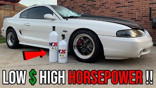 How To Use Nitrous SAFELY  Fun HP On A Budget [upl. by Narot]