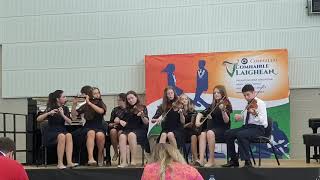 Knockardagur Céilí Band  U15  Reels  2019 [upl. by Ierdna]