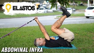 ELASTOS  Abdominal infra Execução do exercício [upl. by Htrap]