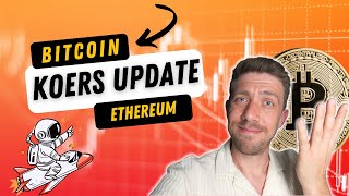 Korte Bitcoin amp Ethereum koersupdate [upl. by Erdnaid254]