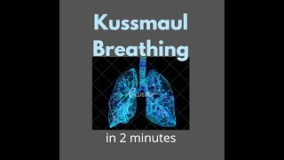 Kussmaul breathing in under 2 mins [upl. by Mccullough]