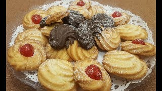 PASTICCINI DI FROLLA MONTATA⭐RITA CHEF  Deliziosi [upl. by Anatsirhc]