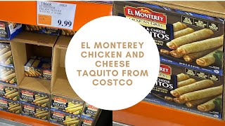 El Monterey Chicken and Cheese Taquitos from Costco [upl. by Nosreve434]