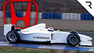 Hondas aborted 1999 F1 test car project [upl. by Atileda846]