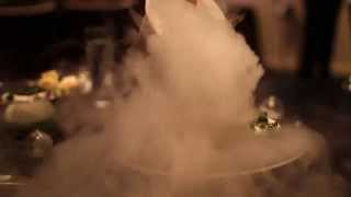 Alineas Blueberry with liquid nitrogen by Chef Grant Achatz [upl. by Charmine50]