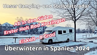 Überwintern in Spanien Wohnmobilreise mit Hund unsere Stellplatz und Campingplätze [upl. by Lamee]