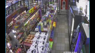 GAS STATION THE CAVITY PLACKERS THIEF BUSTED AND BANNED60 [upl. by Osnofla]