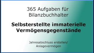 365 Aufgaben für Bilanzbuchhalter 010101  Jahresabschluss erstellen  AV  selbst immat VG [upl. by Josephine]