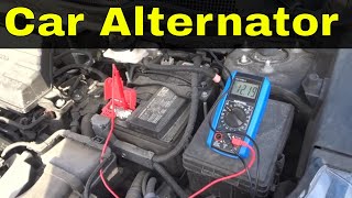 Testing A Car Alternator With A MultimeterEasy Tutorial [upl. by Ameer513]