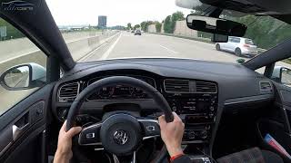 Car crash with 240 kmh caught on GoPro German Autobahn [upl. by Mercedes358]