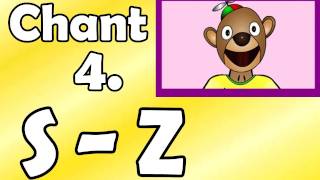 Alphabet Chant 4 S to Z  Preschool Kindergarten Education [upl. by Assirralc]