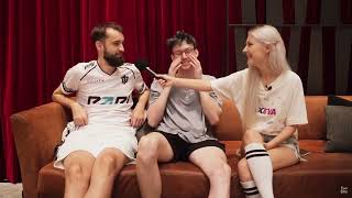 Dota 2 players asked quotDota 2 or SEquot by Eva Elfie interview TI11 The International 2022 [upl. by Burkley]