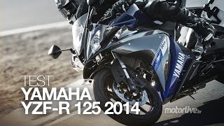 TEST  YAMAHA YZF125R  La Rossi mania continue [upl. by Sherie]