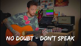 No Doubt  Dont Speak Guitar Cover [upl. by Heber]