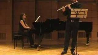 PHindemith  Flute Sonata 2 part DVarelas [upl. by Jarrett]