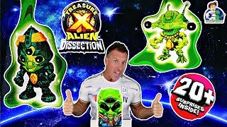 Treasure X Alien Dissection 20 Surprises Dissect and Rescue [upl. by Cristi]