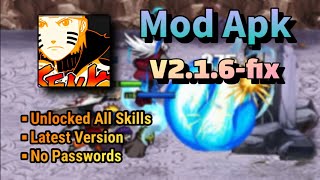 Naruto Senki Mod Apk 216fix Unlocked All Skills Gameplay [upl. by Retsbew]