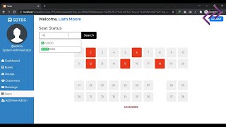 Simple Bus Ticket Booking System in PHP MySQL with Source Code  CodeAstro [upl. by Gschu]