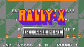 Name Entry  RallyX Arrangement OST Extended [upl. by Zulaledairam]