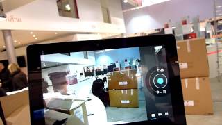 Fujitsu Stylistic M532 Tablet im Hands On Cebit 2012 [upl. by Jammie]