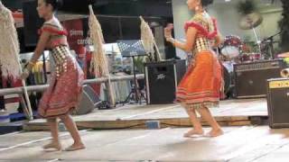 Traditional Dance  Ngajat Iban from Sarawak [upl. by Aztirak]