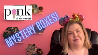 Mystery Boxes from Pink Ala Mode Marvel and Disney Mystery Merch Unboxing  January 2023 [upl. by Romelda]