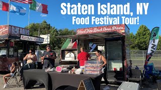 Food Truck Festival Tour Staten Island NY [upl. by Warde542]