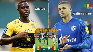 Malick Thiaw à Milan AC accord total Henri Saivet buteur Équipe nationale local Sen Sports 221 [upl. by Hterrag]