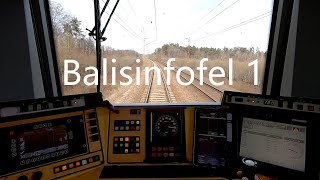 Balisinformationsfel 1 Bf1 tåg 11060 [upl. by Lauraine]