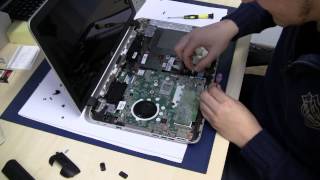 HP Pavilion Envy 17  15 Notebook HDD RAM Memory SSD Upgrade Tutorial Umbau Aufrüstung 17f 15f [upl. by Nore280]