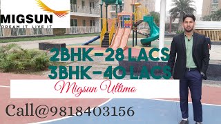 Migsun UltimoGreater noidaflats in Greater noida near parichowkCall9818403156 [upl. by Venditti]